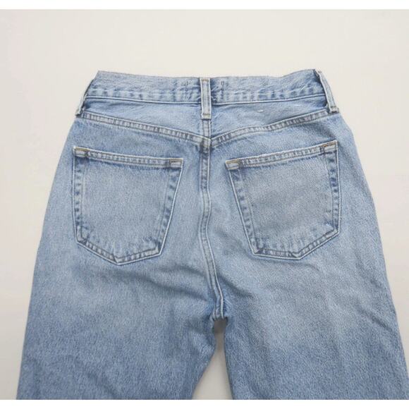 Agolde Valen Straight Leg Jeans Womens 25 Classic High Rise Capsule Wardrobe Z16 - Picture 6 of 9